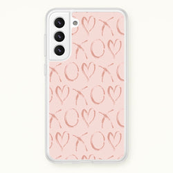 Valentine's Day Pattern  - Valentine's Day Phone Case for Galaxy S22 Plus