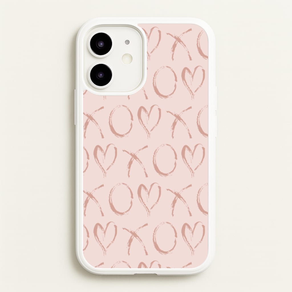 Valentine's Day Pattern  - Valentine's Day Phone Case for iPhone 12 / 12 Pro