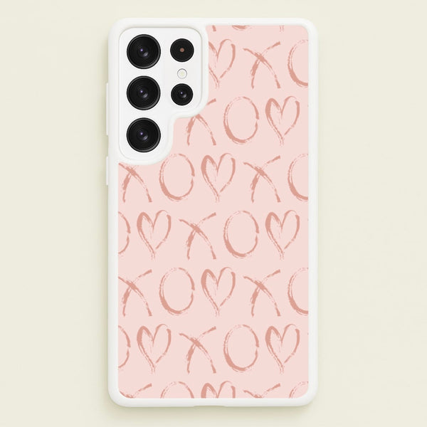 Valentine's Day Pattern  - Valentine's Day Phone Case for Galaxy S22 Ultra