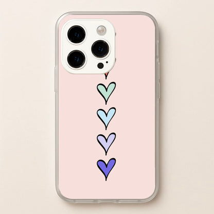 Love Heart Line  - Valentine's Day Phone Case for iPhone 14 Pro