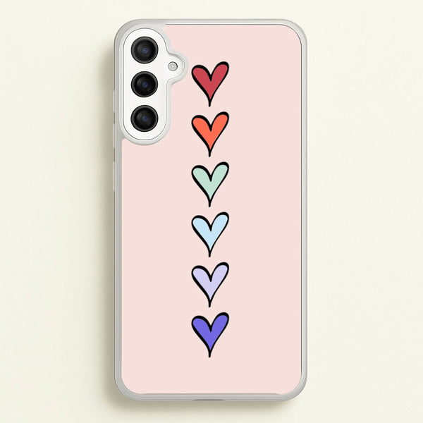 Love Heart Line  - Valentine's Day Phone Case for Galaxy A36