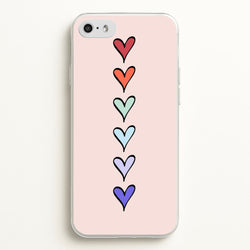 Love Heart Line  - Valentine's Day Phone Case for iPhone 5 / 5s / SE 2016