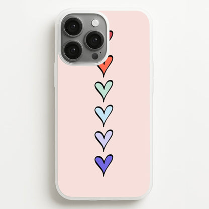 Love Heart Line  - Valentine's Day Phone Case for iPhone 13 Pro Max