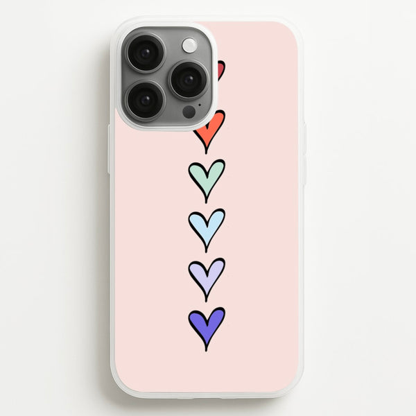 Love Heart Line  - Valentine's Day Phone Case for iPhone 13 Pro Max