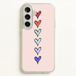 Love Heart Line  - Valentine's Day Phone Case for Galaxy A56
