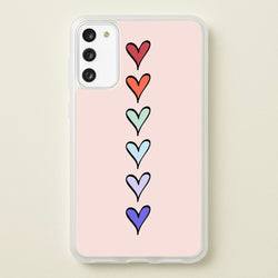 Love Heart Line  - Valentine's Day Phone Case for Galaxy S20FE