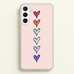 Love Heart Line  - Valentine's Day Phone Case for Galaxy A34