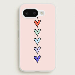 Love Heart Line  - Valentine's Day Phone Case for Google Pixel 9a