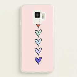 Love Heart Line  - Valentine's Day Phone Case for Galaxy S9