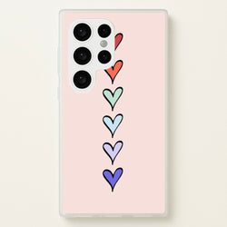 Love Heart Line  - Valentine's Day Phone Case for Galaxy S24 Ultra