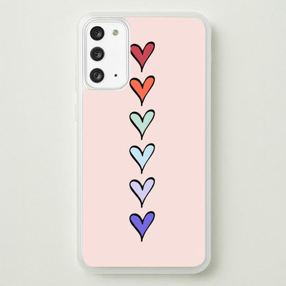 Love Heart Line  - Valentine's Day Phone Case for Galaxy Note 20