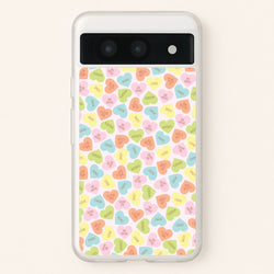 Love Hearts- Valentine's Day  - Valentine's Day Phone Case for Google Pixel 8a