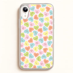 Love Hearts- Valentine's Day  - Valentine's Day Phone Case for iPhone XR