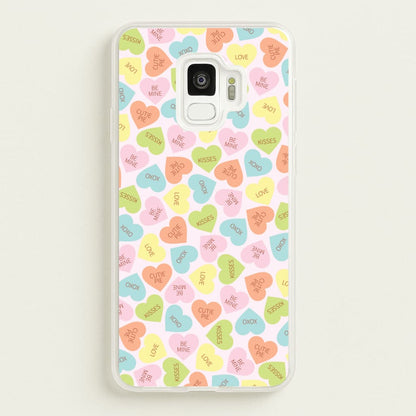 Love Hearts- Valentine's Day  - Valentine's Day Phone Case for Galaxy S9