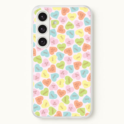 Love Hearts- Valentine's Day  - Valentine's Day Phone Case for Galaxy S24
