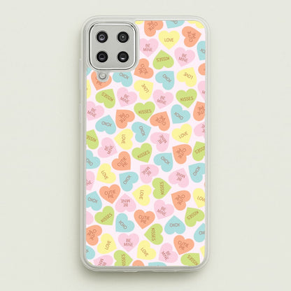 Love Hearts- Valentine's Day  - Valentine's Day Phone Case for Galaxy A12