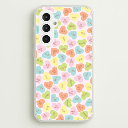 Love Hearts- Valentine's Day  - Valentine's Day Phone Case for Galaxy S23FE