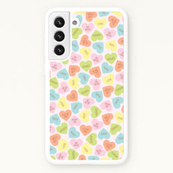 Love Hearts- Valentine's Day  - Valentine's Day Phone Case for Galaxy S22 Plus