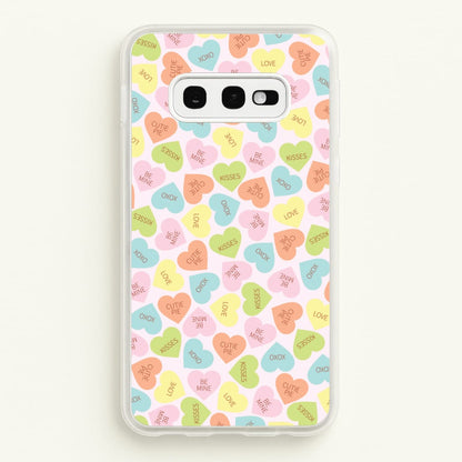 Love Hearts- Valentine's Day  - Valentine's Day Phone Case for Galaxy S10e