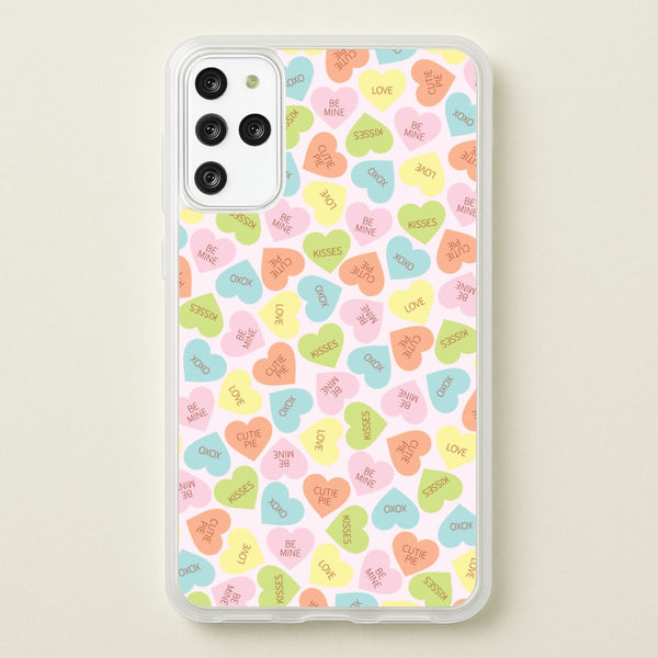 Love Hearts- Valentine's Day  - Valentine's Day Phone Case for Galaxy S20 Plus