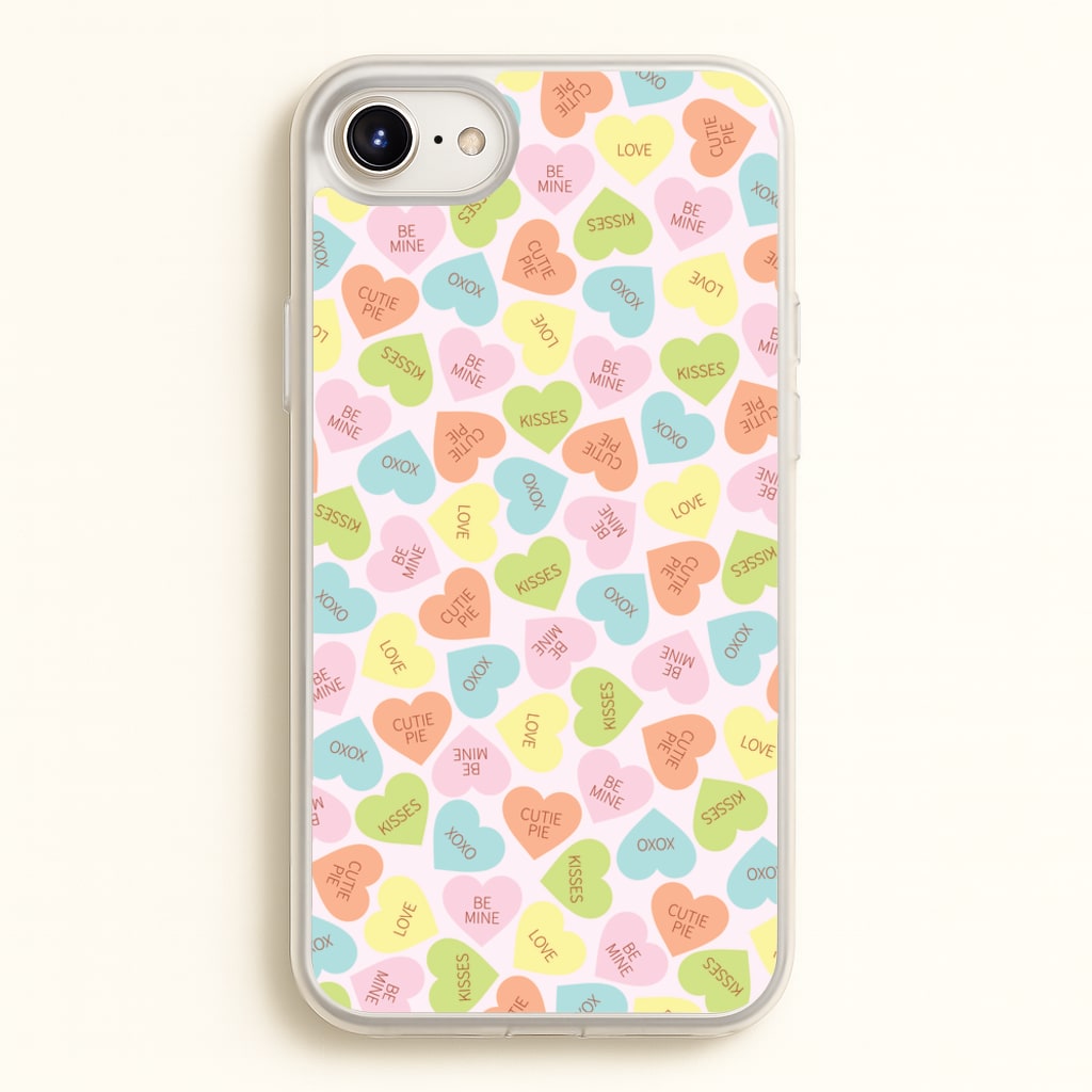 Love Hearts- Valentine's Day  - Valentine's Day Phone Case for iPhone 6 / 7 / 8 / SE