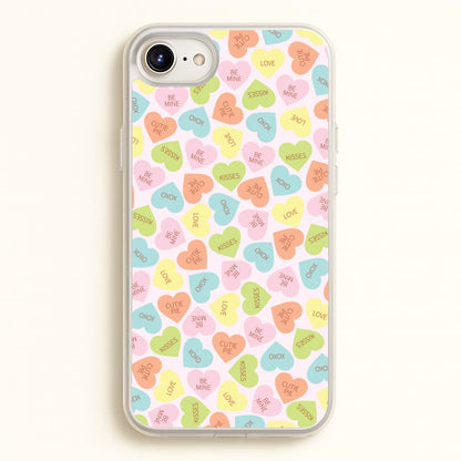 Love Hearts- Valentine's Day  - Valentine's Day Phone Case for iPhone 6 / 7 / 8 / SE