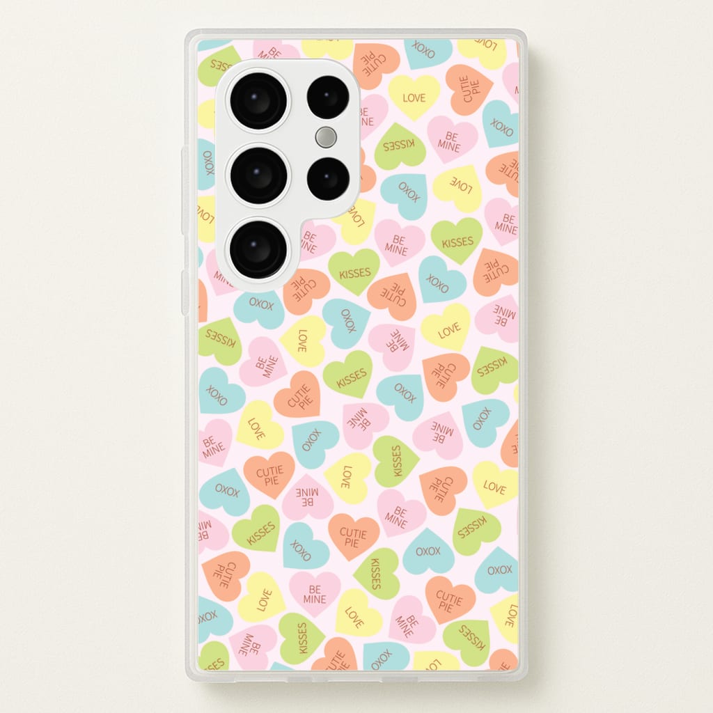 Love Hearts- Valentine's Day  - Valentine's Day Phone Case for Galaxy S24 Ultra
