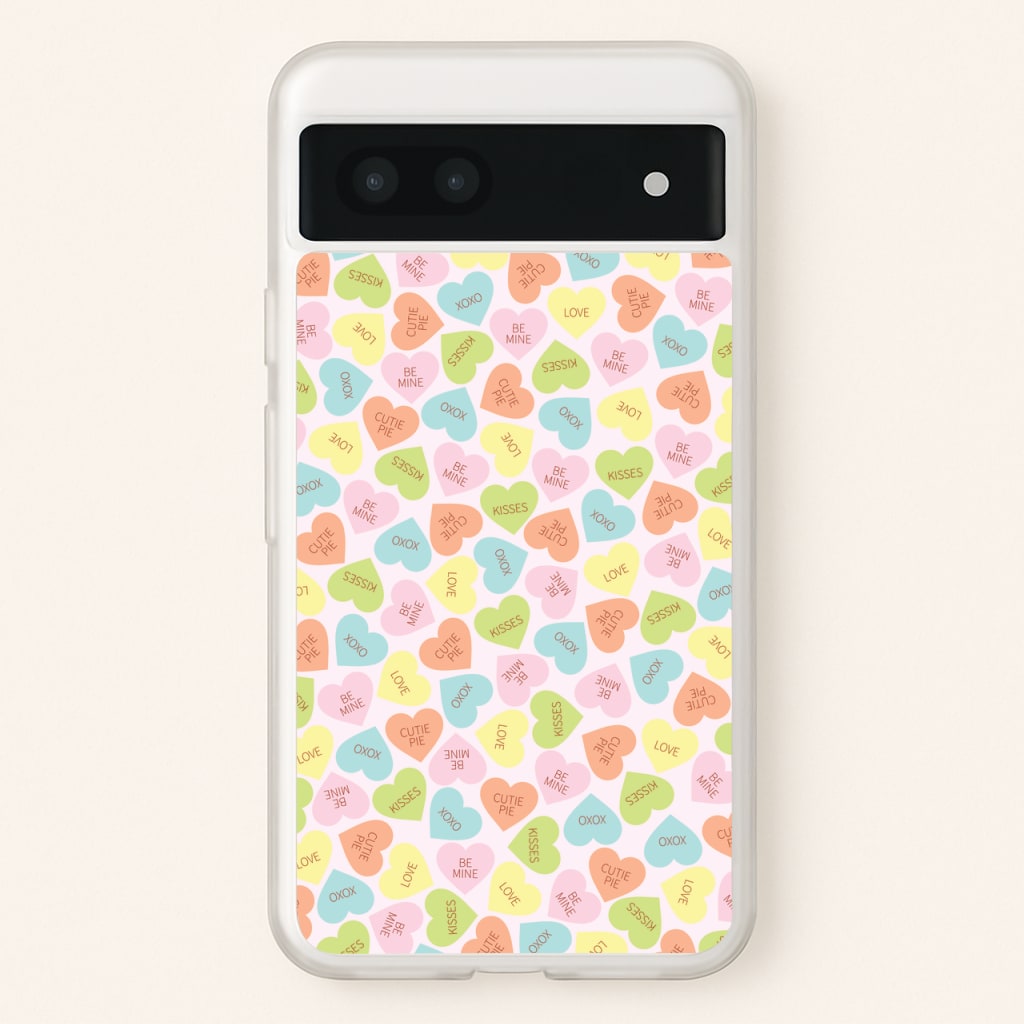 Love Hearts- Valentine's Day  - Valentine's Day Phone Case for Google Pixel 7a