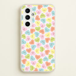 Love Hearts- Valentine's Day  - Valentine's Day Phone Case for Galaxy A54