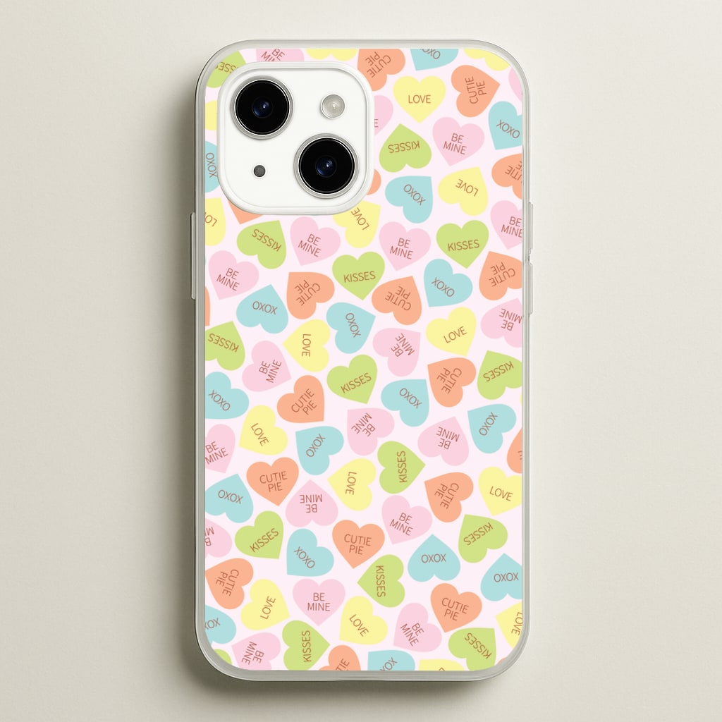 Love Hearts- Valentine's Day  - Valentine's Day Phone Case for iPhone 14