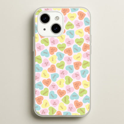 Love Hearts- Valentine's Day  - Valentine's Day Phone Case for iPhone 14