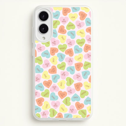 Love Hearts- Valentine's Day  - Valentine's Day Phone Case for Galaxy S25 Edge