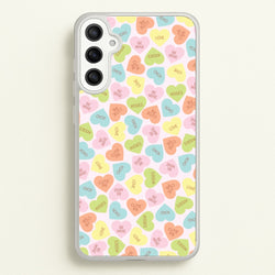 Love Hearts- Valentine's Day  - Valentine's Day Phone Case for Galaxy A34