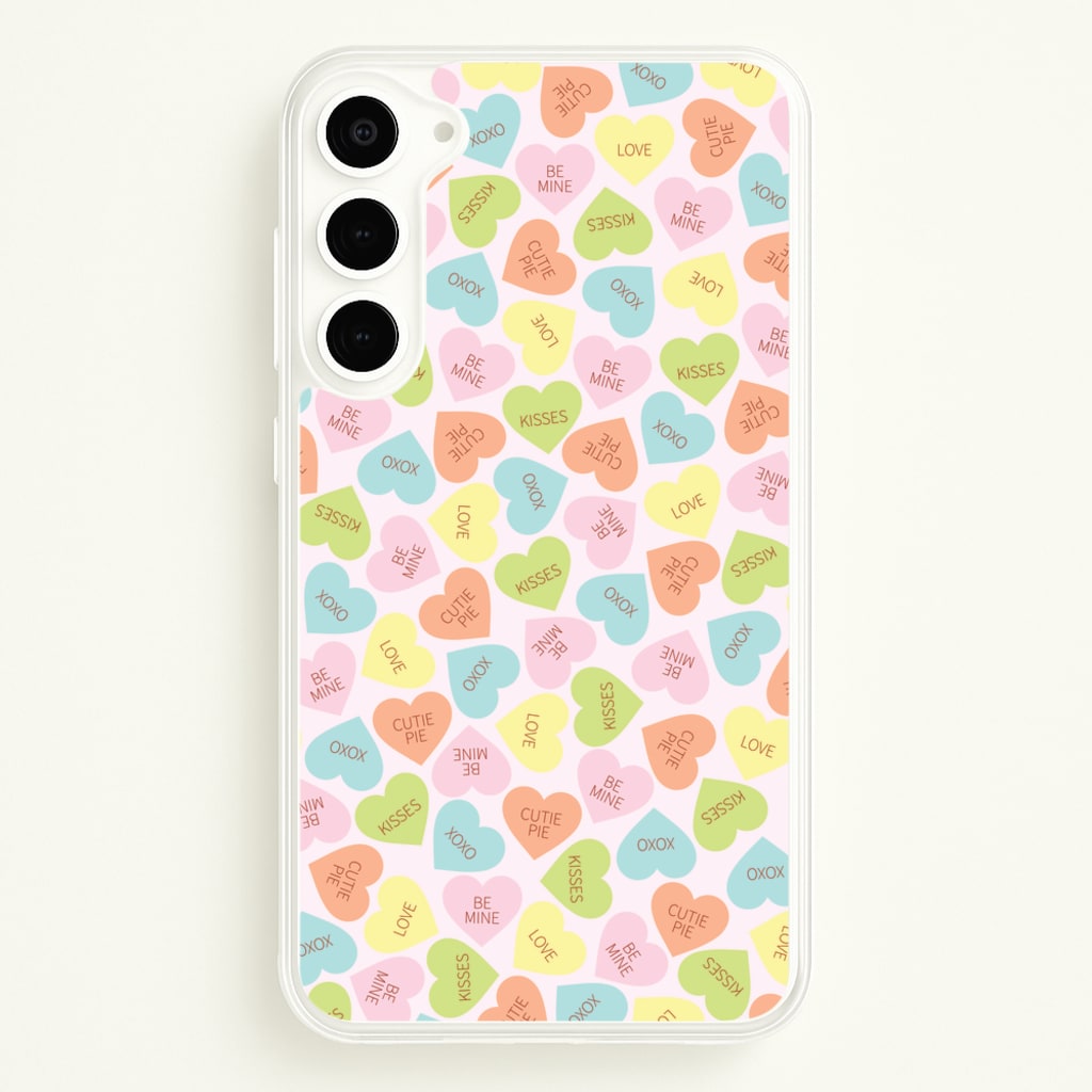 Love Hearts- Valentine's Day  - Valentine's Day Phone Case for Galaxy S23 Plus
