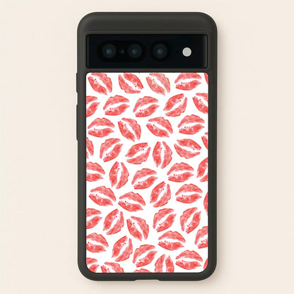 Kisses - Valentine's Day  - Valentine's Day Phone Case for Google Pixel 7 Pro