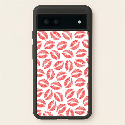 Kisses - Valentine's Day  - Valentine's Day Phone Case for Google Pixel 6a