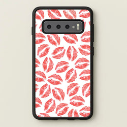 Kisses - Valentine's Day  - Valentine's Day Phone Case for Galaxy S10