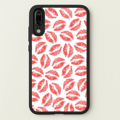 Kisses - Valentine's Day  - Valentine's Day Phone Case for Huawei P20