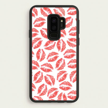 Kisses - Valentine's Day  - Valentine's Day Phone Case for Galaxy S9 Plus