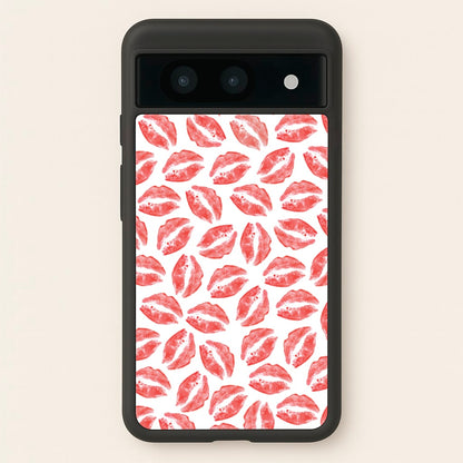 Kisses - Valentine's Day  - Valentine's Day Phone Case for Google Pixel 8a