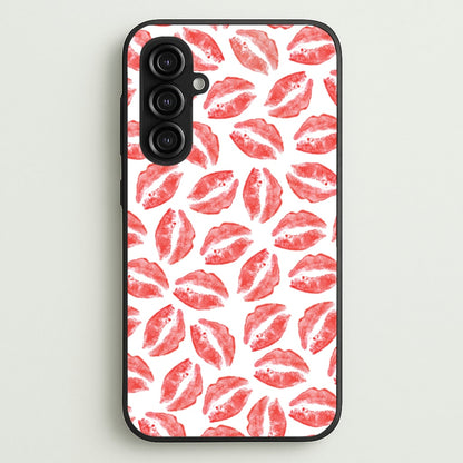 Kisses - Valentine's Day  - Valentine's Day Phone Case for Galaxy S23FE