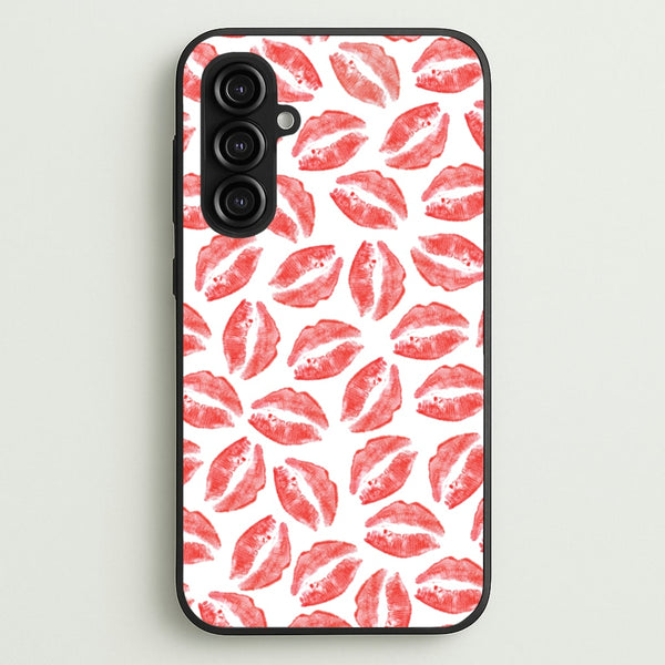 Kisses - Valentine's Day  - Valentine's Day Phone Case for Galaxy S23FE