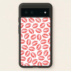 Kisses - Valentine's Day  - Valentine's Day Phone Case for Google Pixel 6