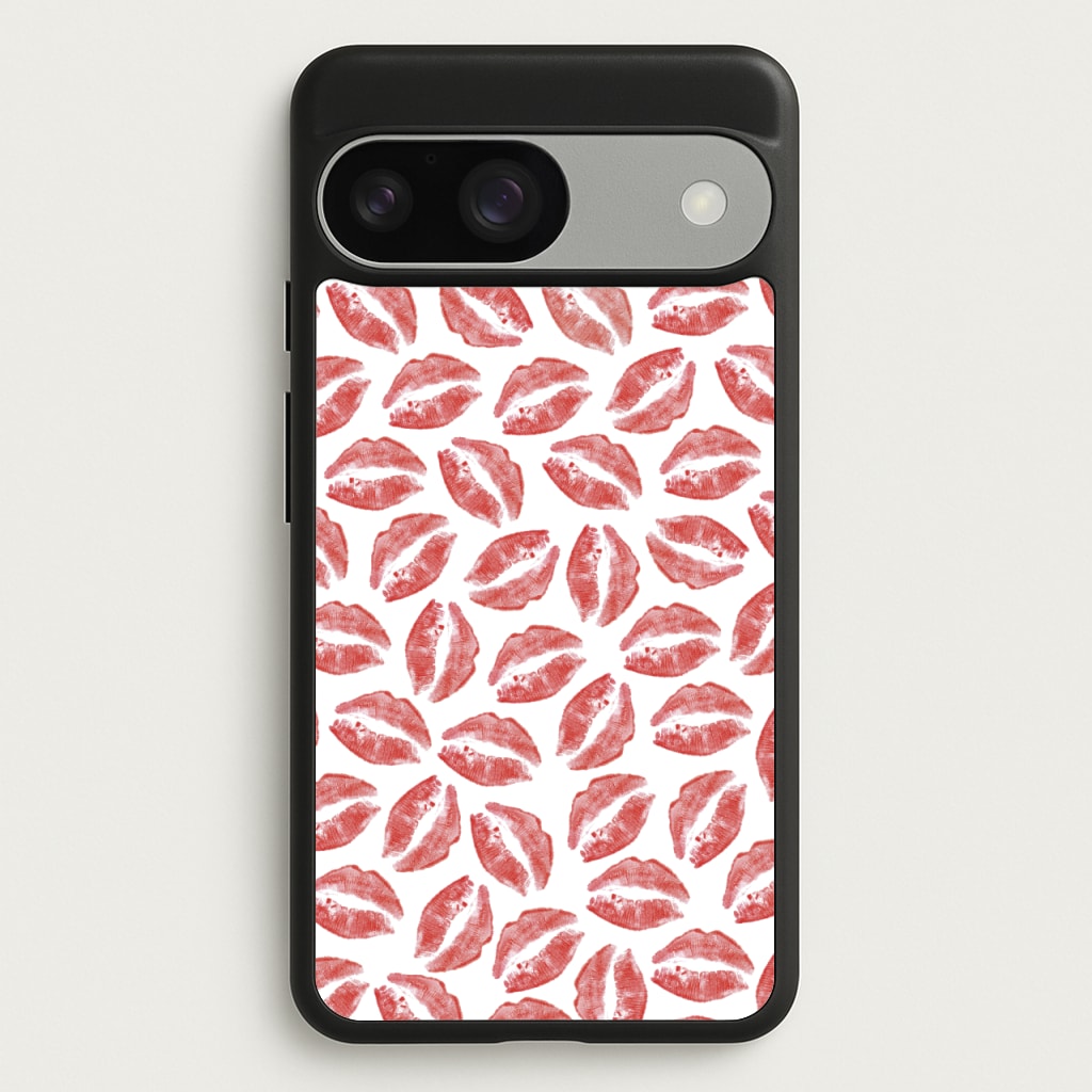 Kisses - Valentine's Day  - Valentine's Day Phone Case for Google Pixel 9 / 9 Pro