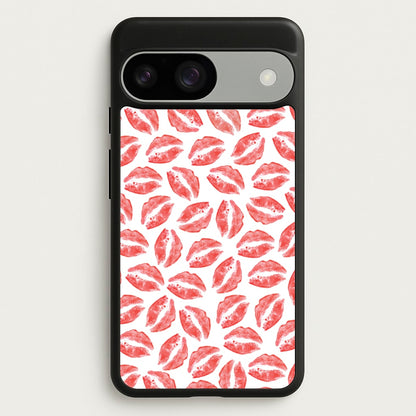 Kisses - Valentine's Day  - Valentine's Day Phone Case for Google Pixel 9 / 9 Pro