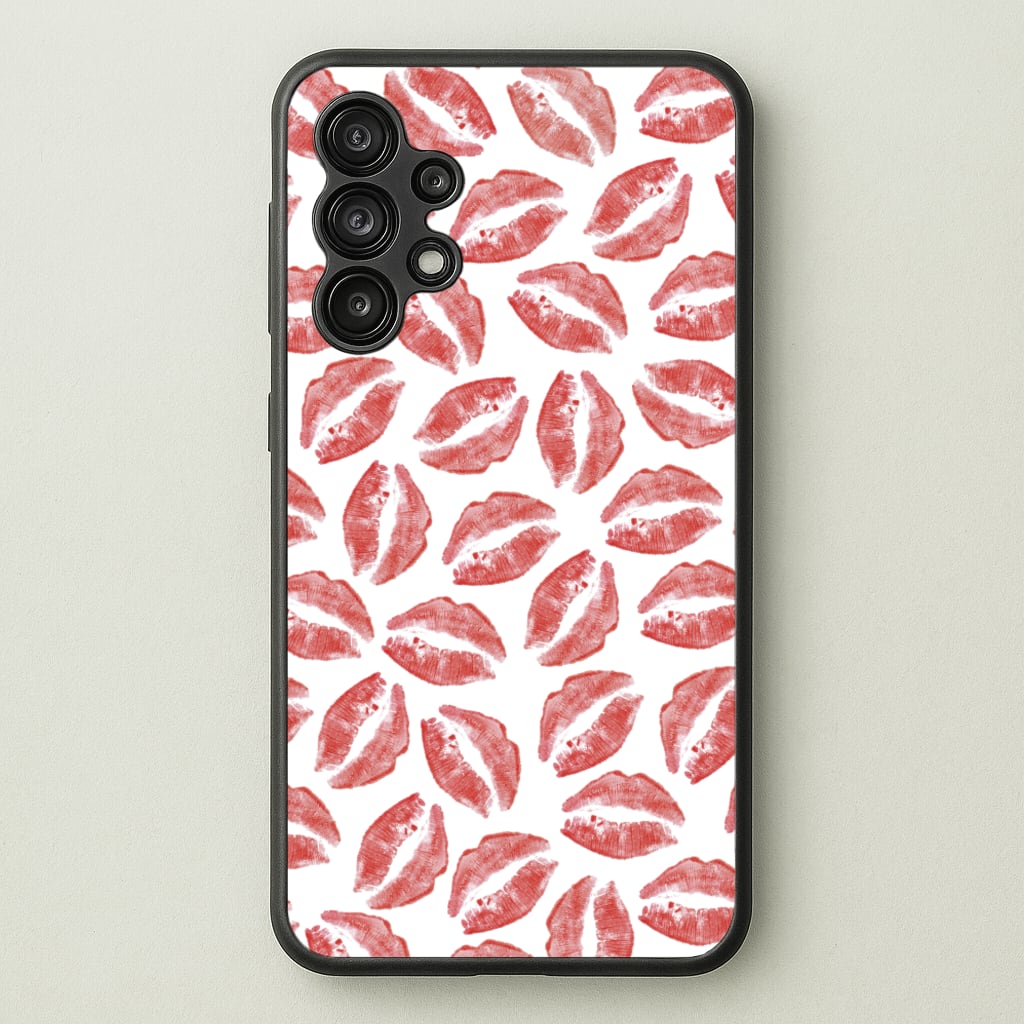 Kisses - Valentine's Day  - Valentine's Day Phone Case for Galaxy A13