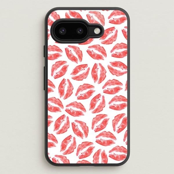 Kisses - Valentine's Day  - Valentine's Day Phone Case for Google Pixel 9a