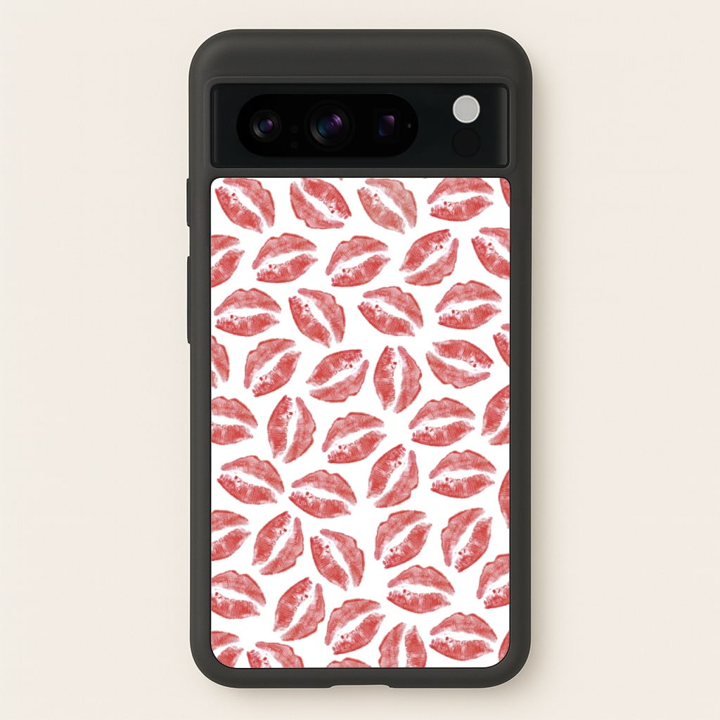 Kisses - Valentine's Day  - Valentine's Day Phone Case for Google Pixel 8 Pro