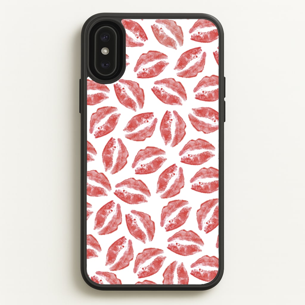 Kisses - Valentine's Day  - Valentine's Day Phone Case for iPhone XS Max