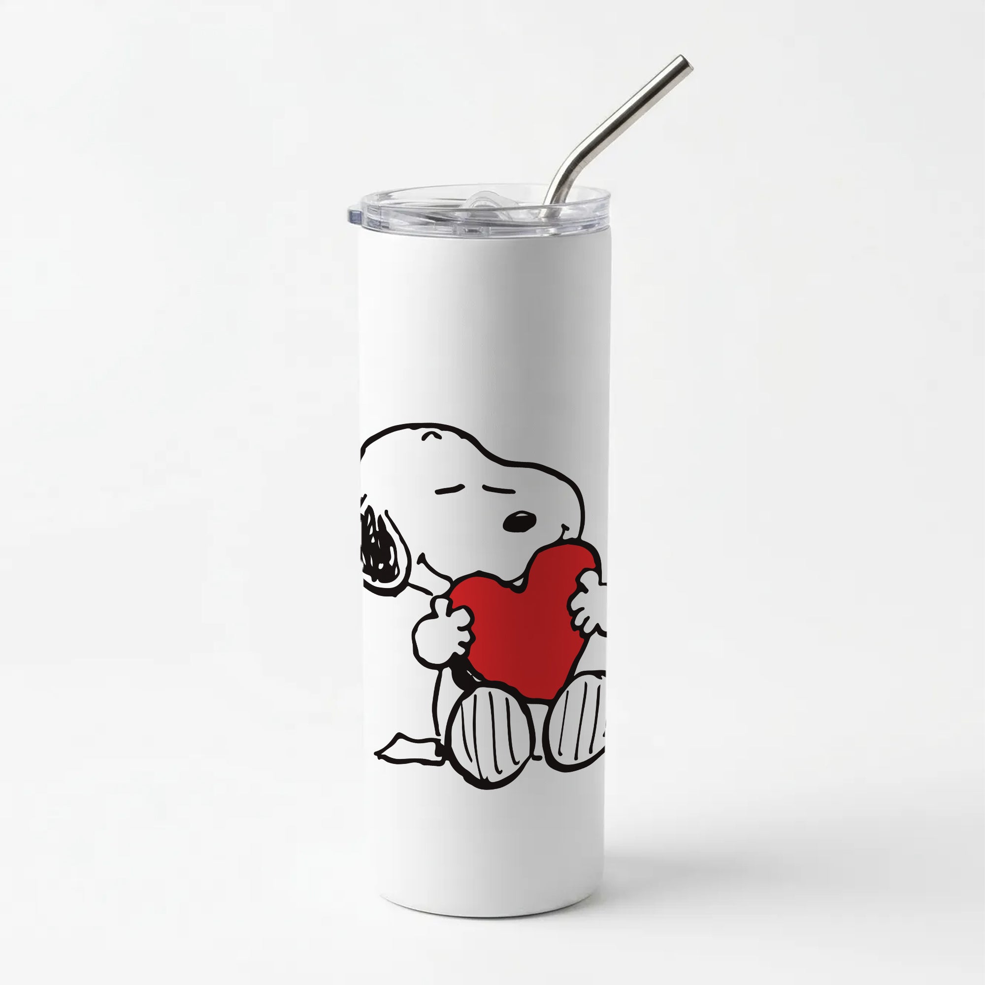 Snoopy - Valentine's Day Skinny Tumbler